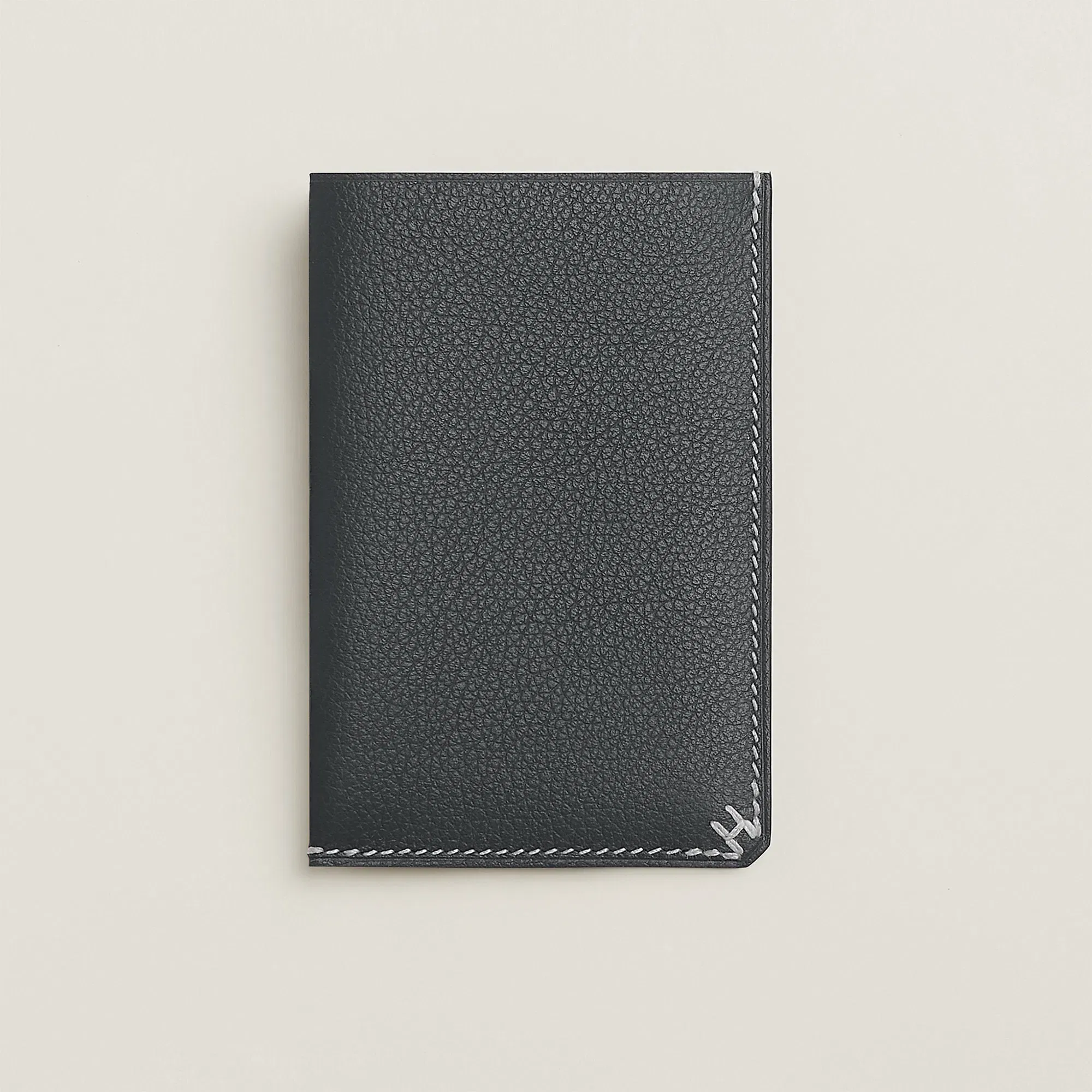 Hermes H Sellier Card Holder Noir