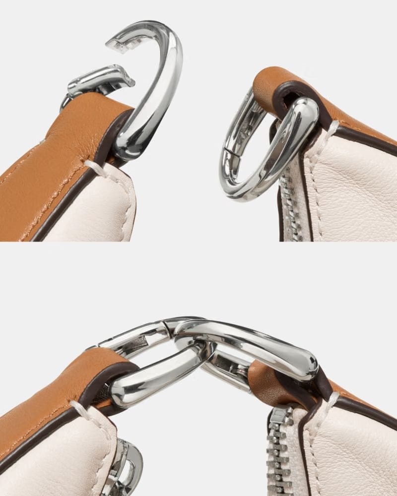 KateSpade Duo Wavy Suede Crossbody Bag Garden Soil