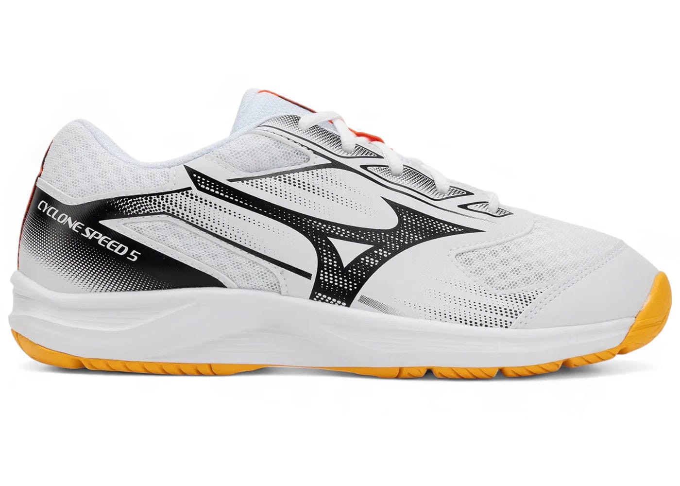 Mizuno Cyclone Speed 5 White Fiery Coral 2 Citrus