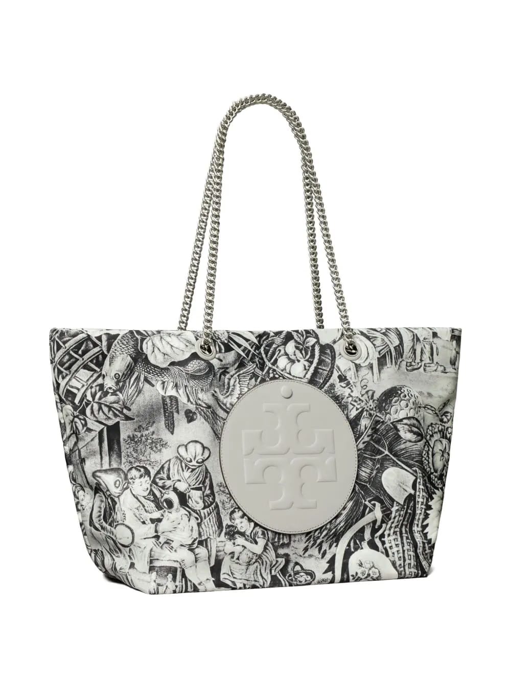 large Ella chain printed tote bag