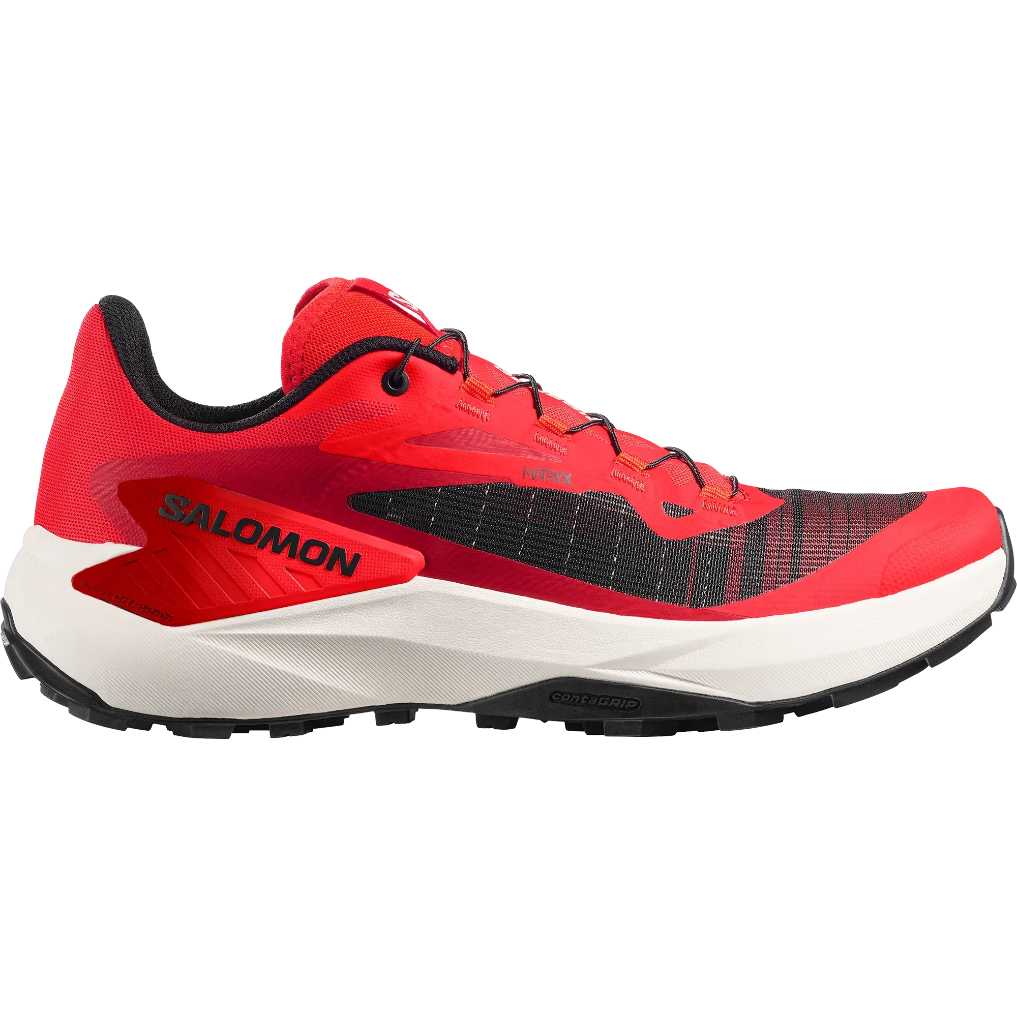 Salomon Genesis Trail Running Shoes Fiery Red