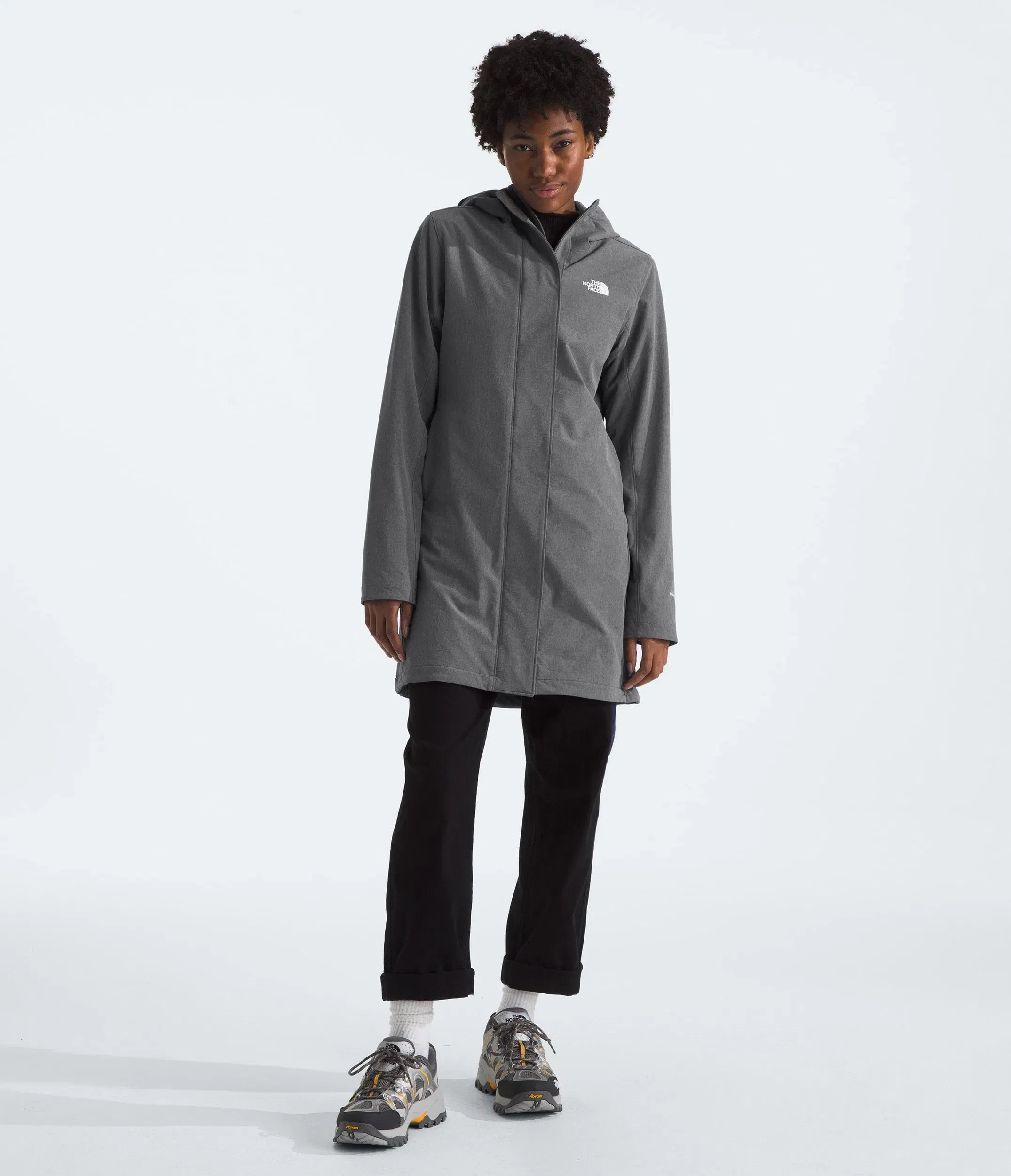The North Face Women’s Shelbe Raschel Parka Smoked Pearl Heather