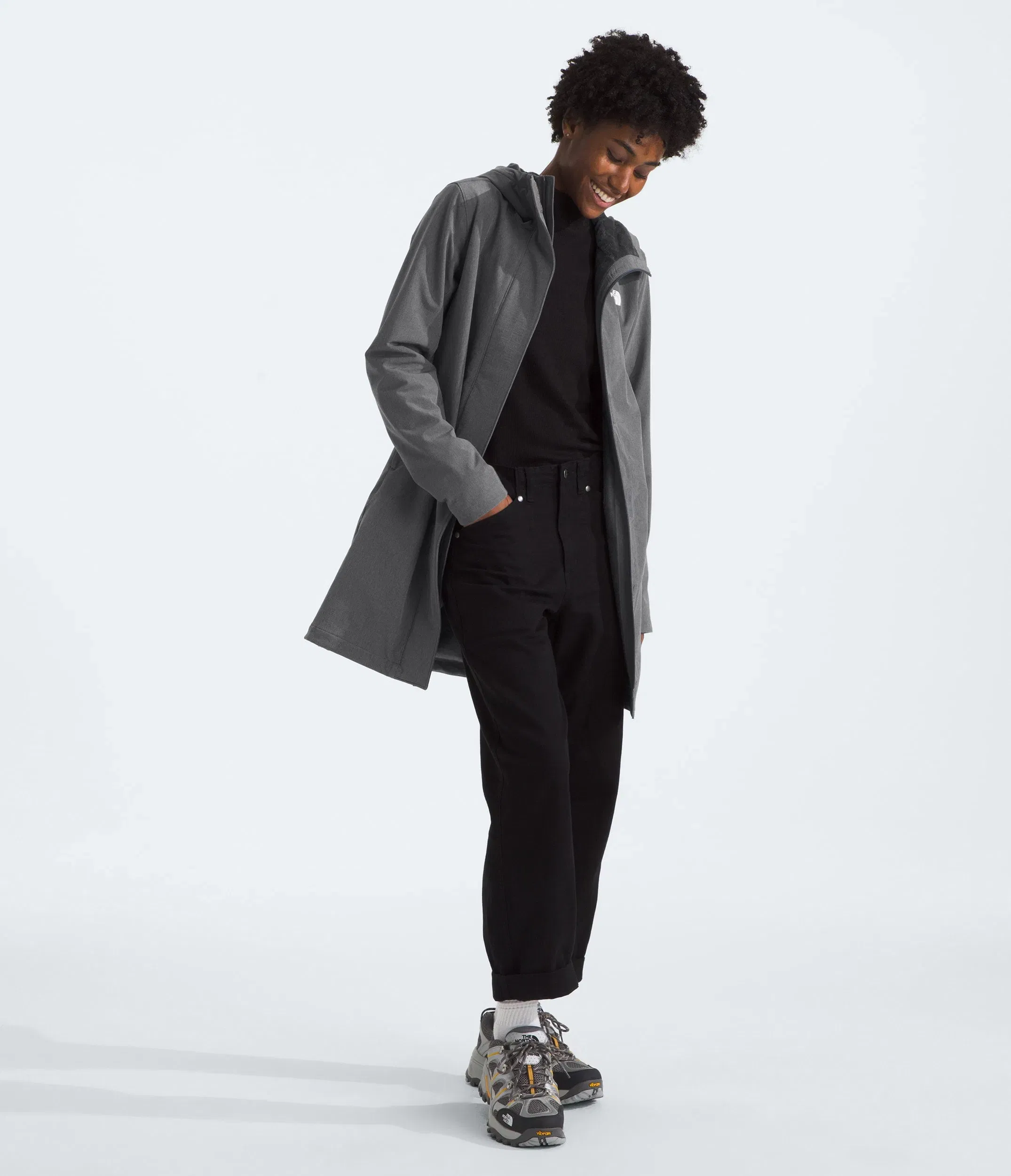 The North Face Women’s Shelbe Raschel Parka Smoked Pearl Heather