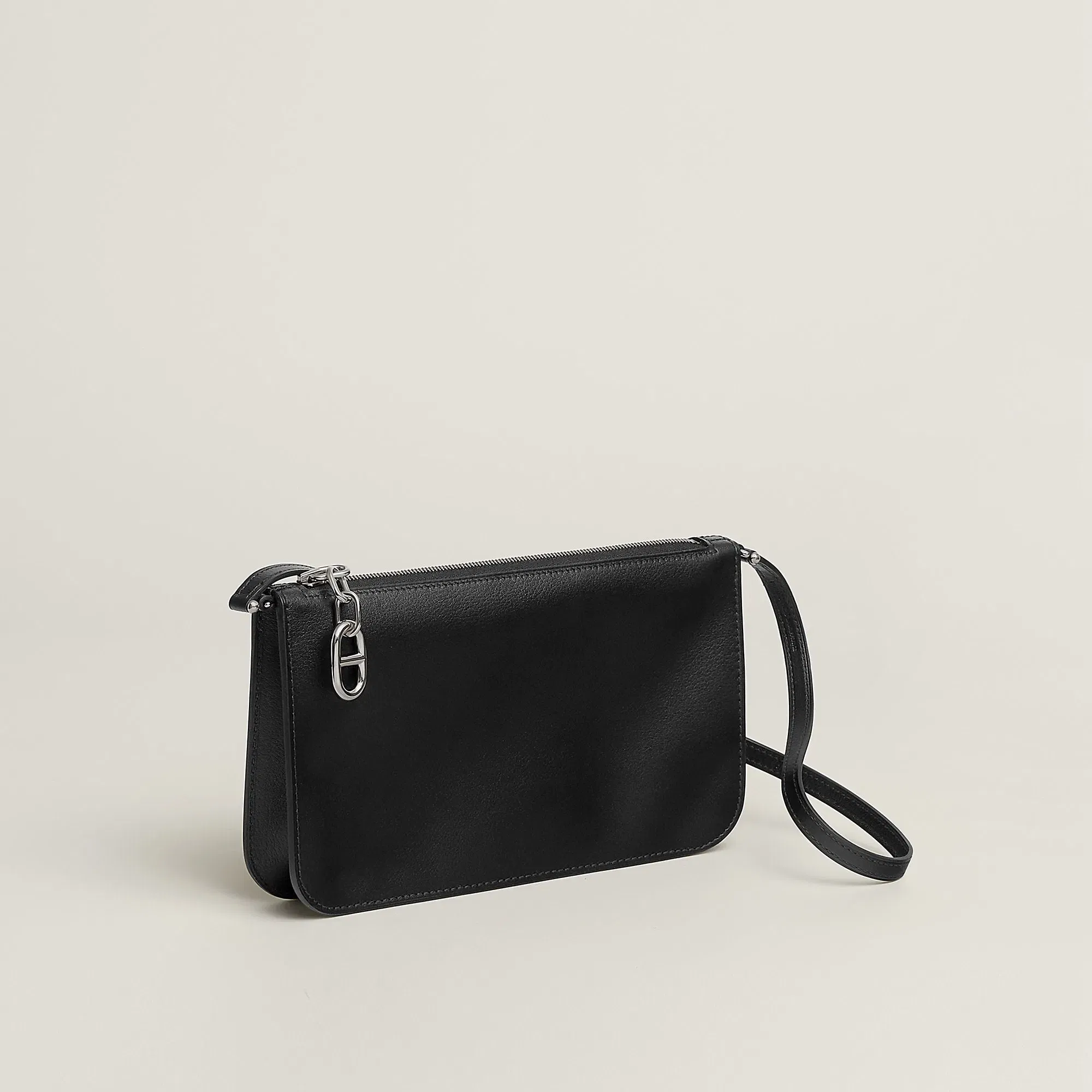 Hermes Zipengo Chaine D'Ancre To Go Pouch Biscuit