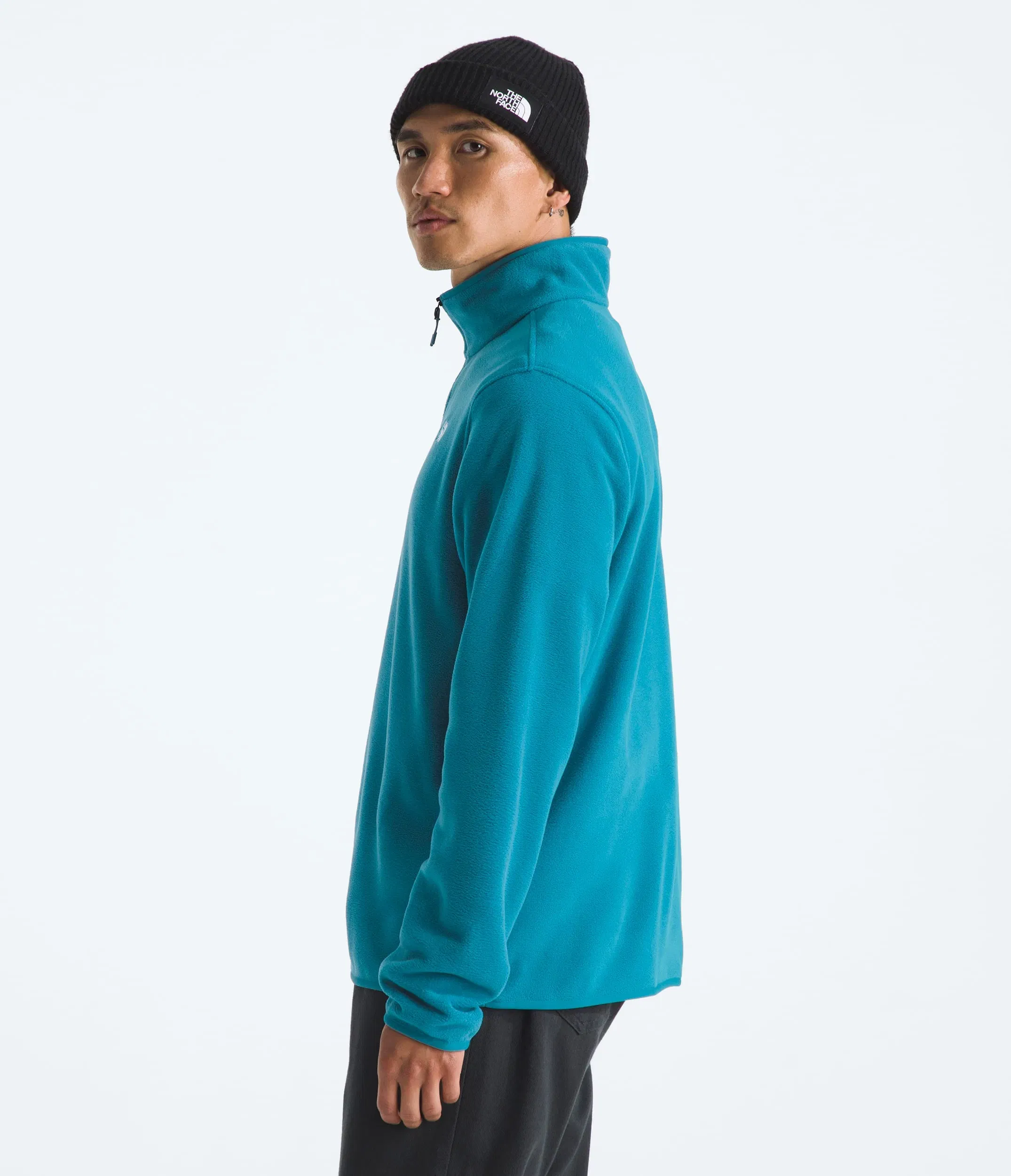 The North Face Men’s Glacier Fleece ¼-Zip Jacket Dusk Blue