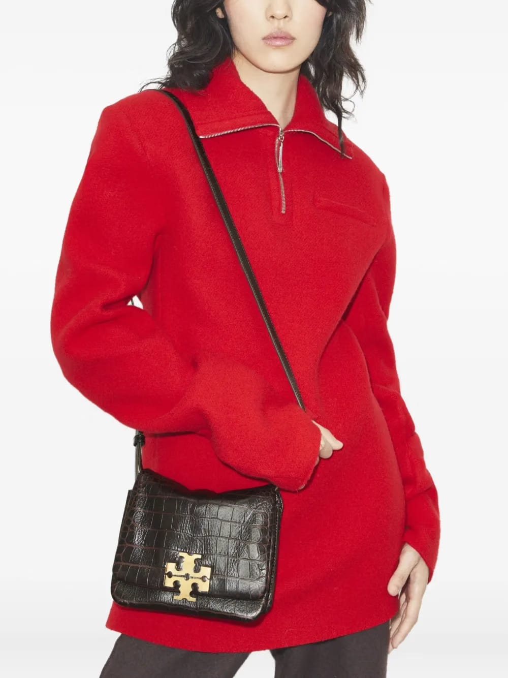 Charlie leather shoulder bag