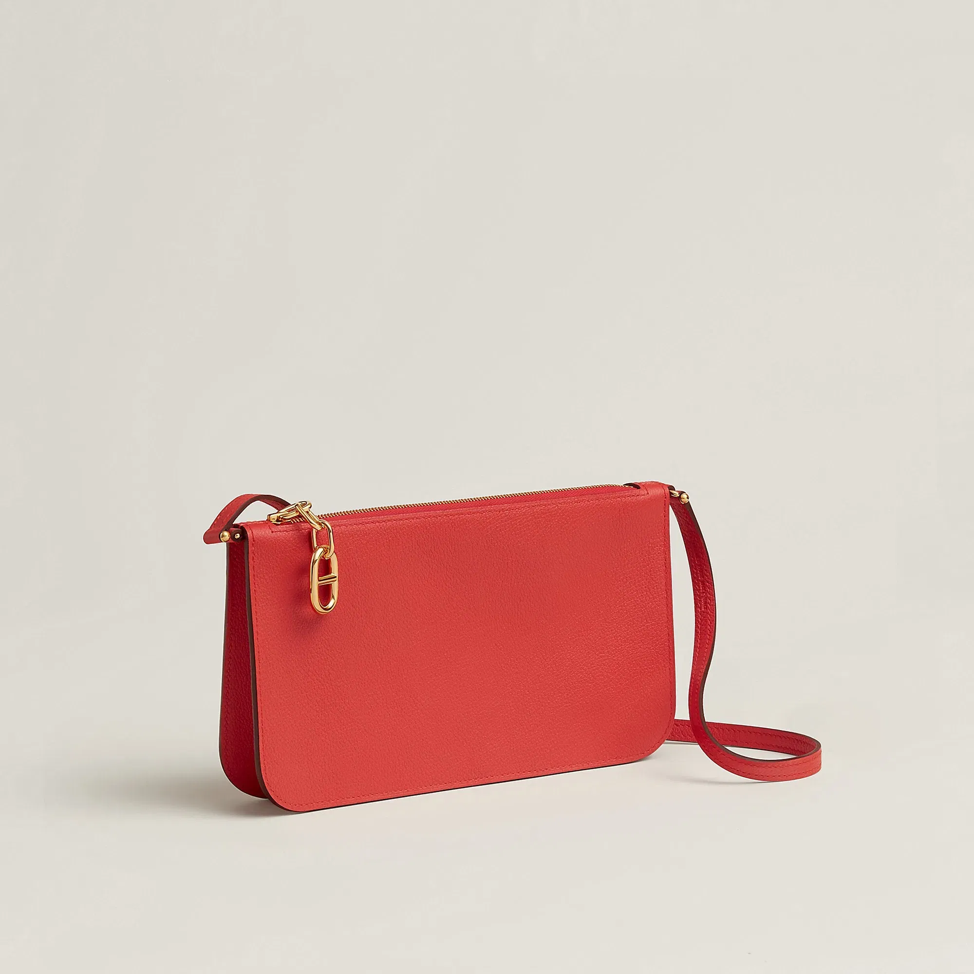 Hermes Zipengo Chaine D'Ancre To Go Pouch Biscuit