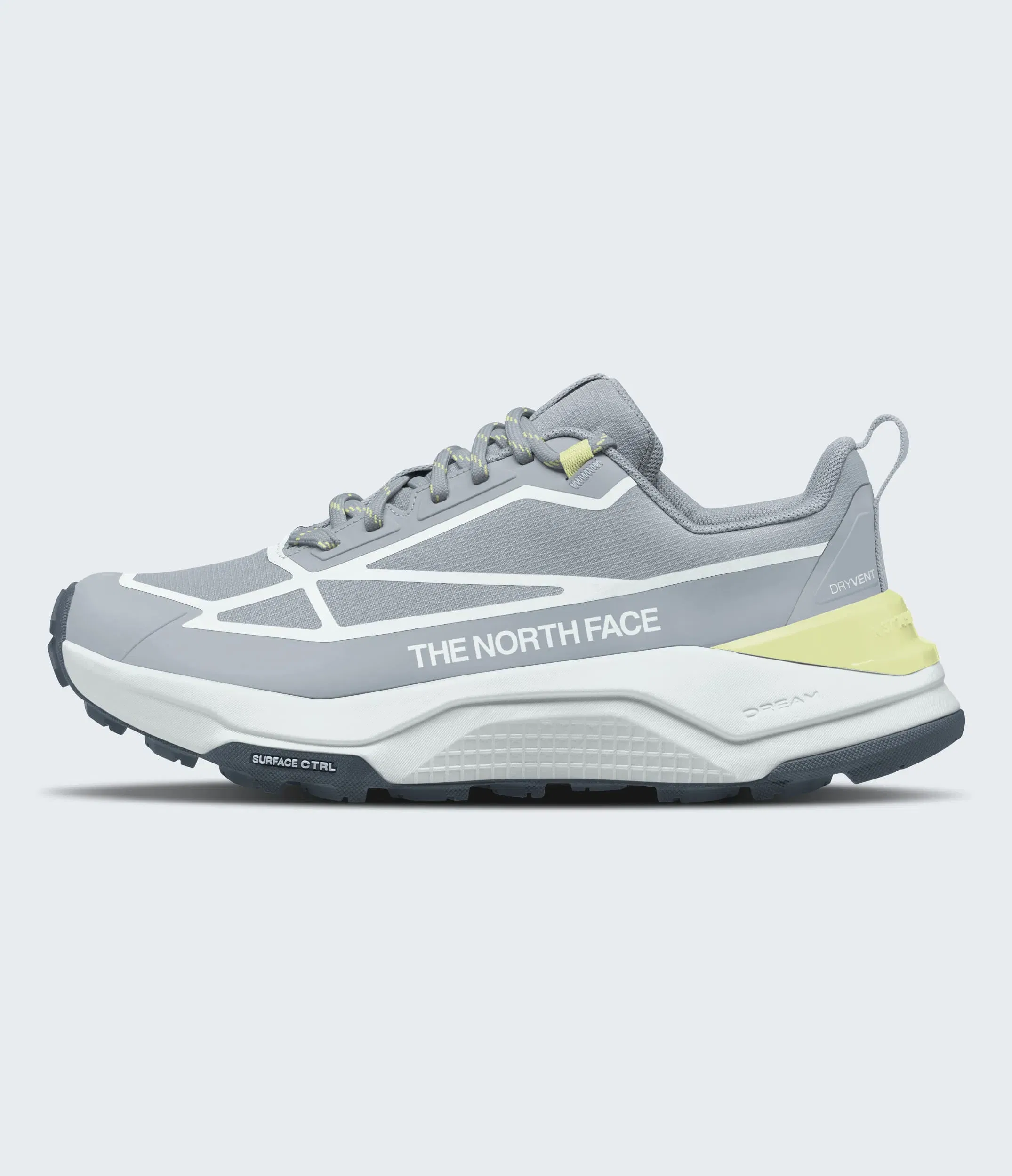 The North Face Womens Fastpack Waterproof Shoes Frost Grey-Lemon Mist Frost Grey-Lemon Mist