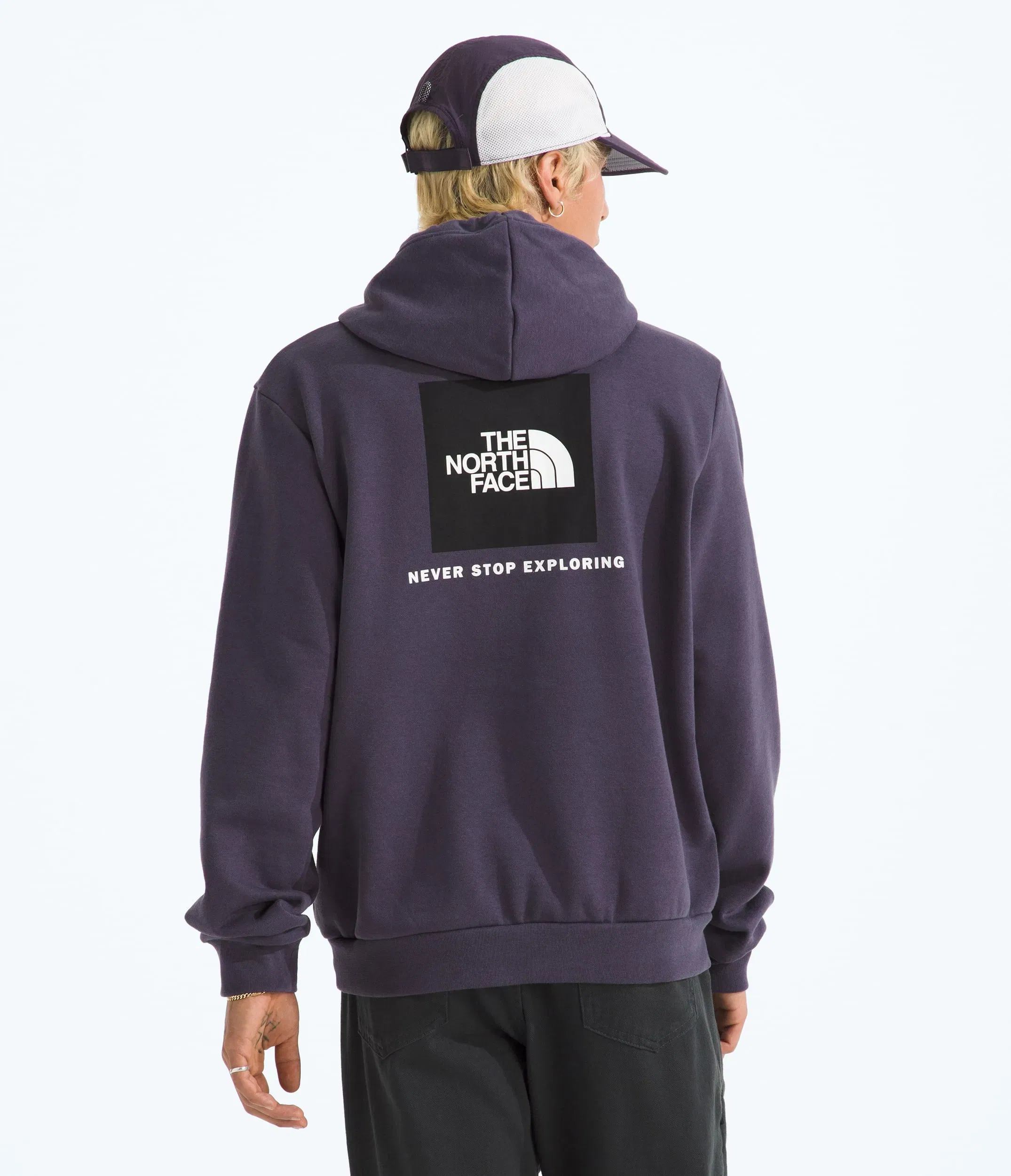 The North Face Men’s Evolution Box NSE Regular Hoodie Endless Dusk