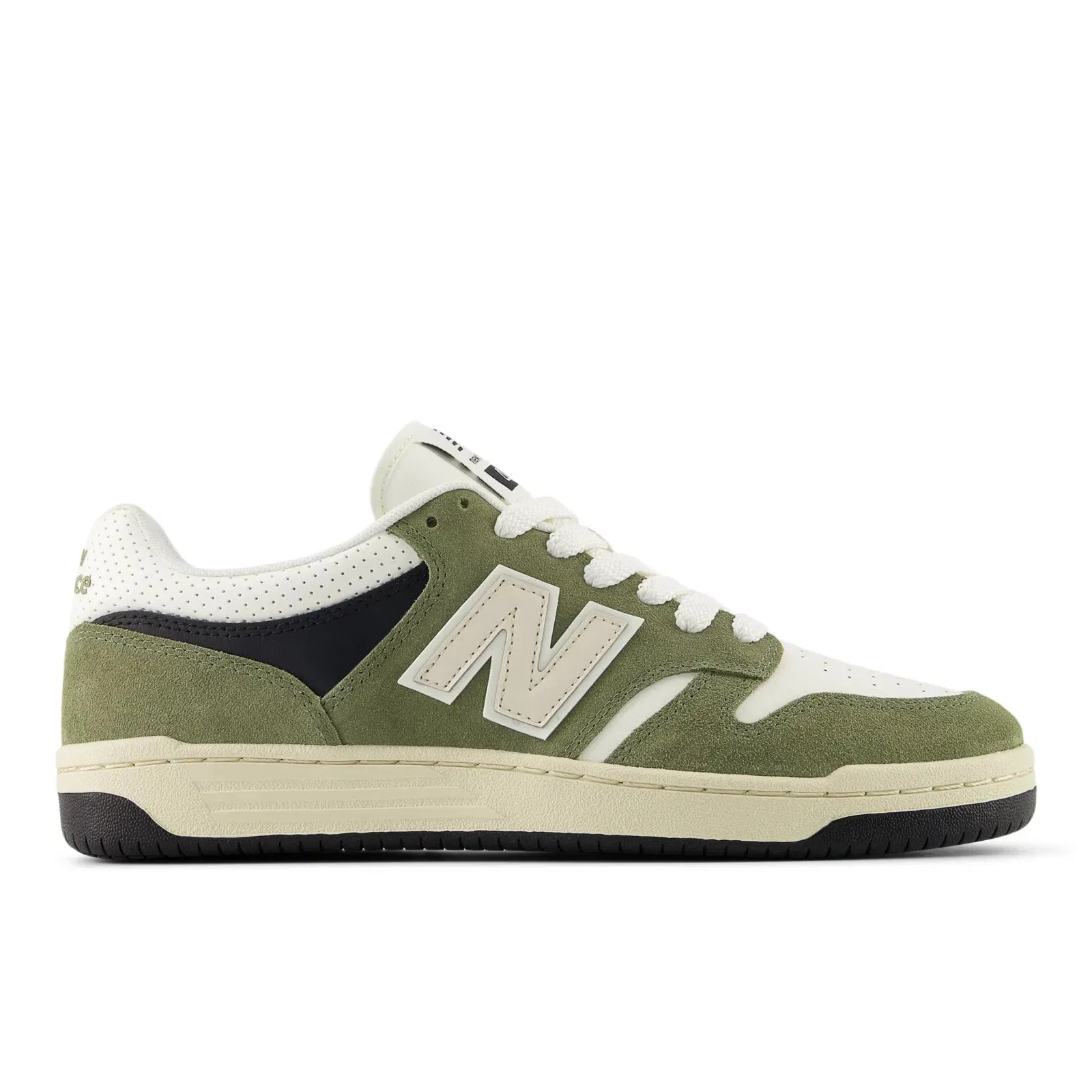 New Balance 480 Dark Olivine Sea Salt