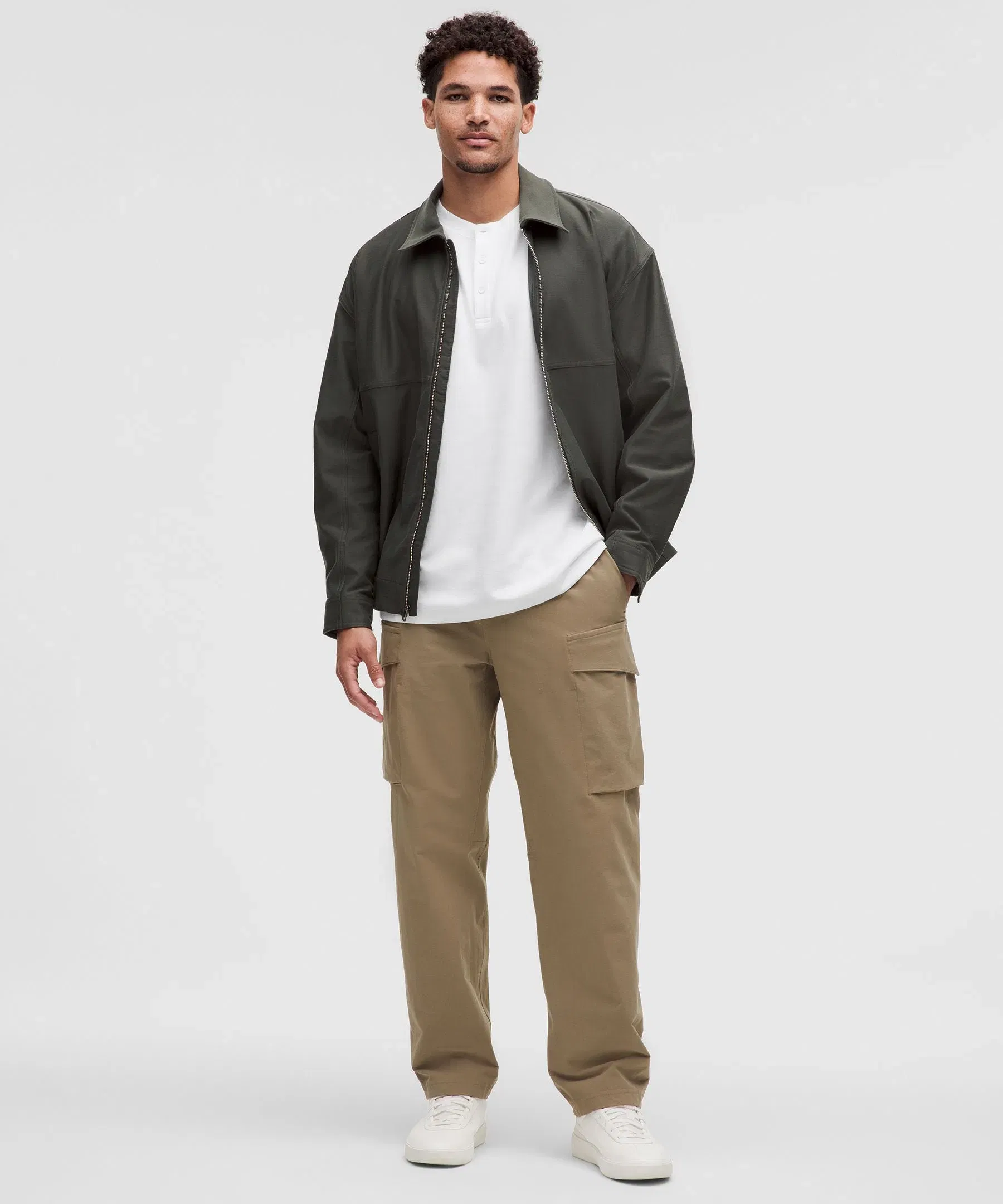 Lululemon Heavyweight Cotton Textured Henley