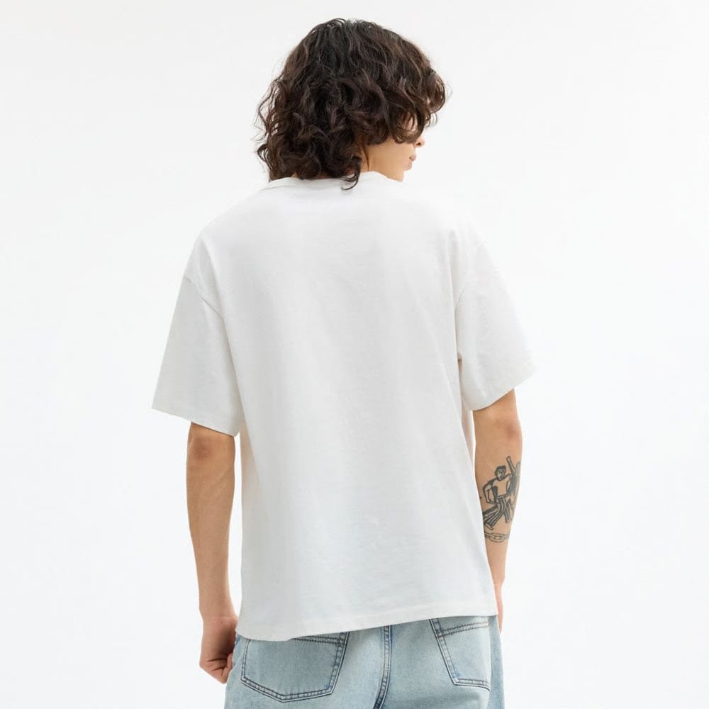 Coach Coach | Brain Dead Head T-Shirt In Organic Cotton White