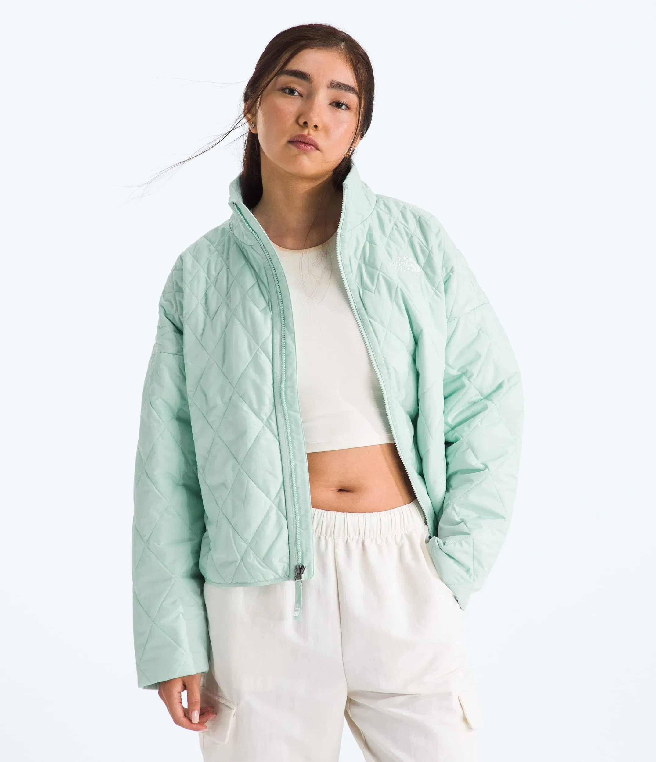 The North Face Women’s Diamond Peak Insulated Jacket Opal Frost