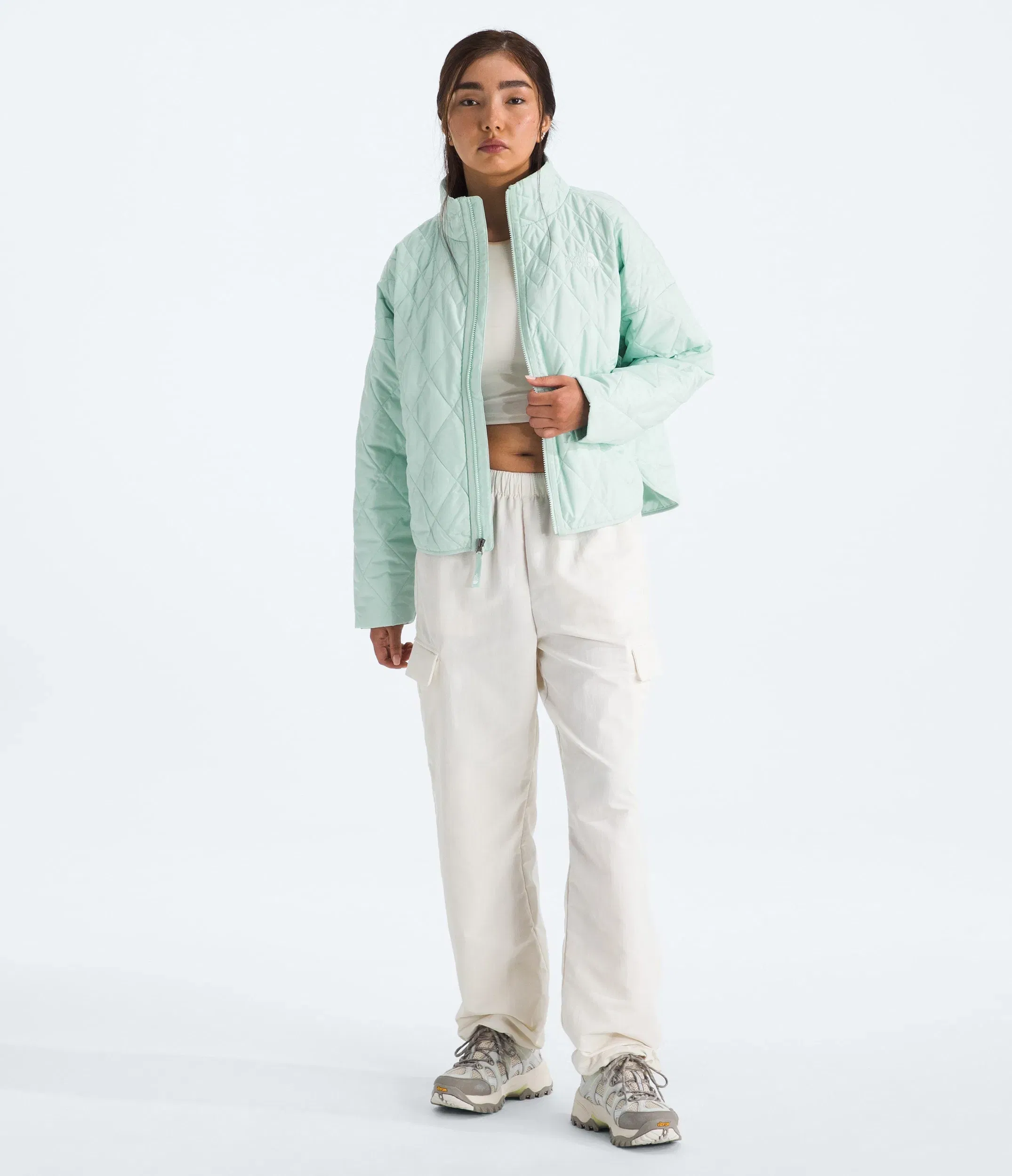 The North Face Women’s Diamond Peak Insulated Jacket Opal Frost