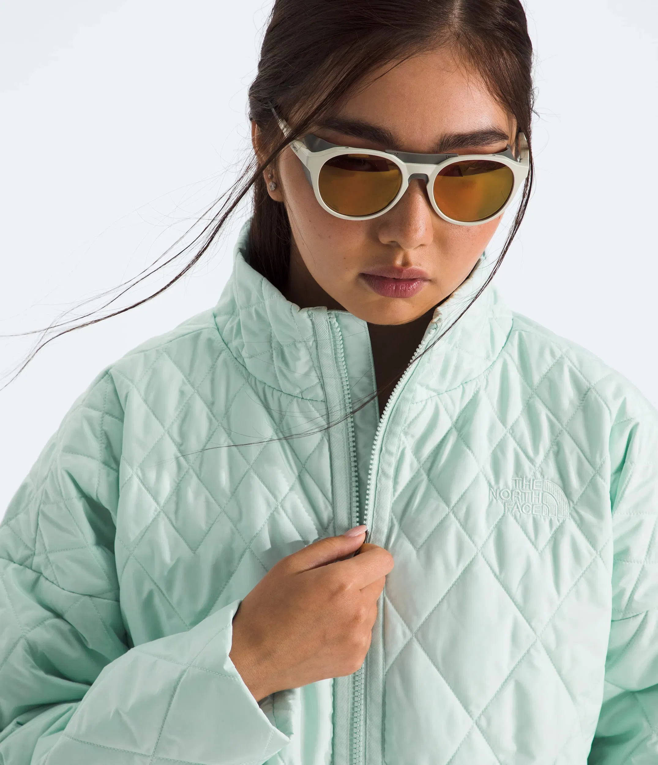 The North Face Women’s Diamond Peak Insulated Jacket Opal Frost