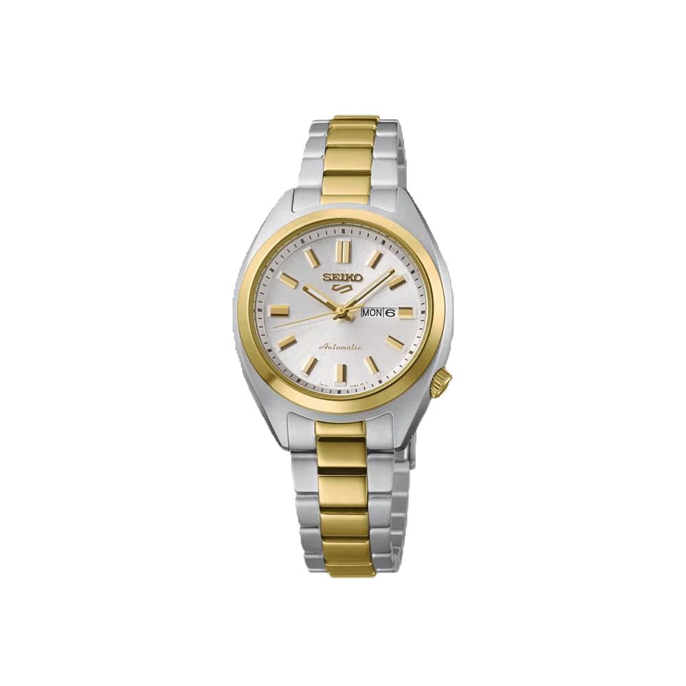 Seiko 5 Sports Hebitama Snxs In 'Mixed Metal' - Silver - SRE024K1