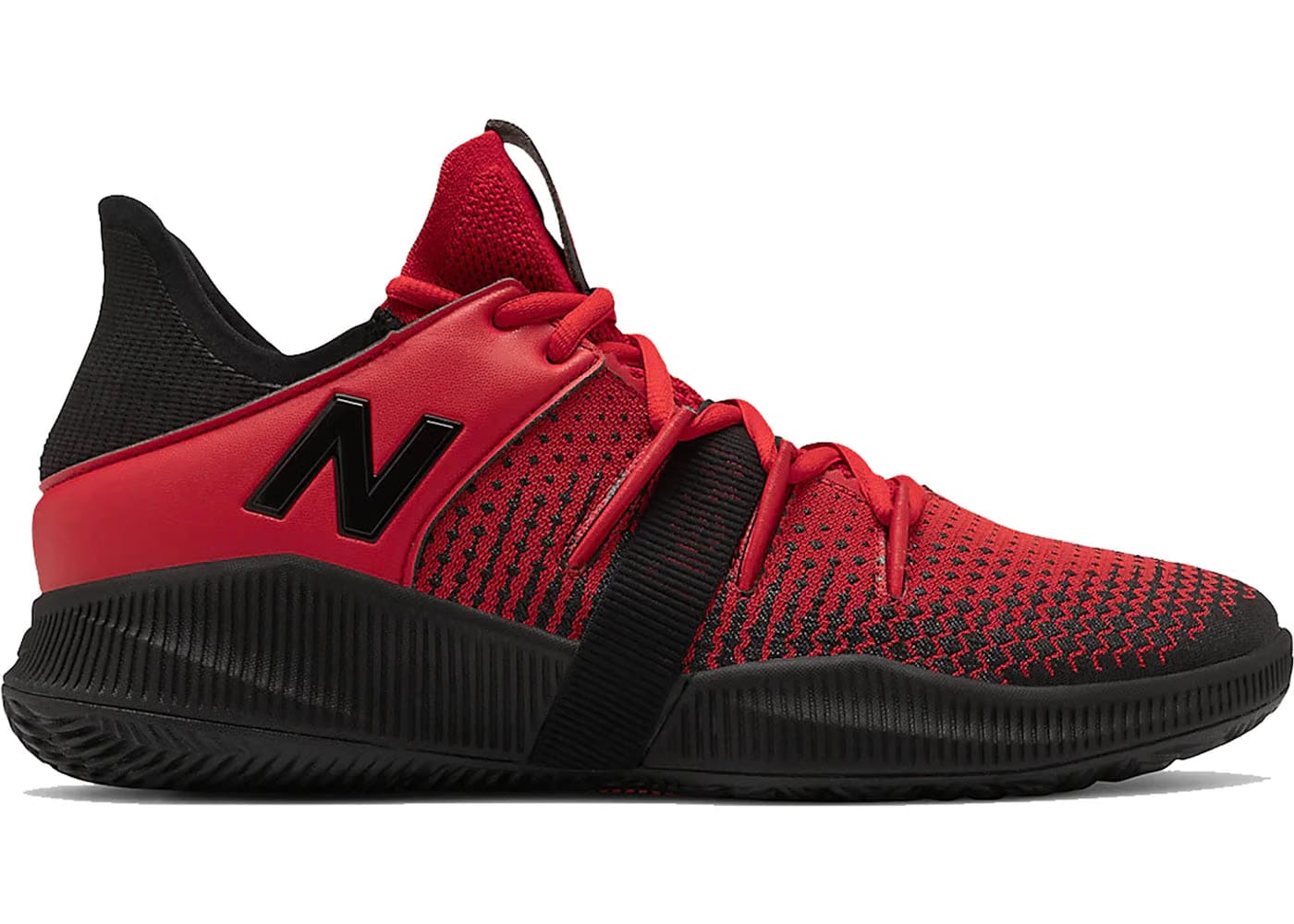 New Balance Omn1S Low Black Team Red Womens