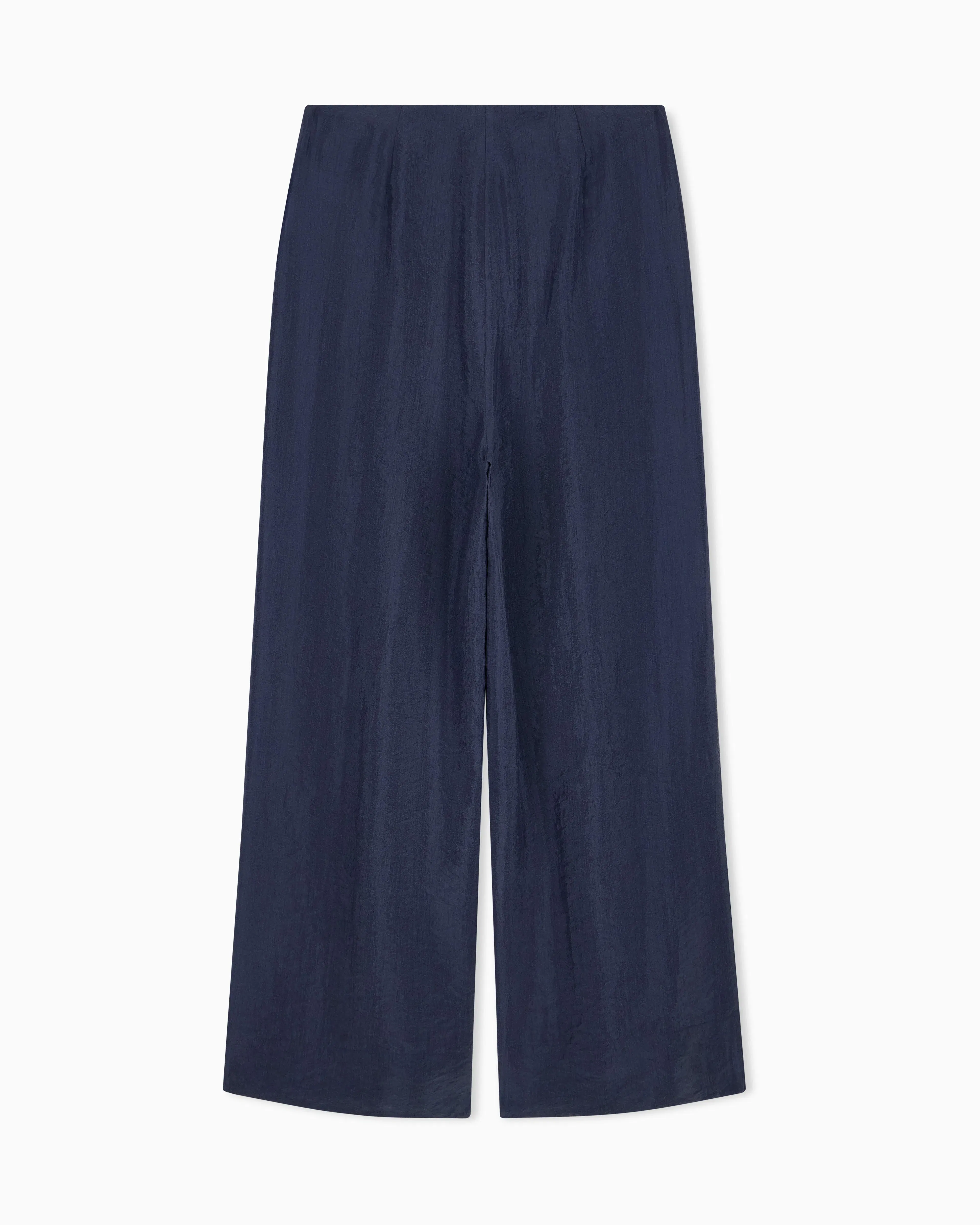 Emporio Armani Technical crepon trousers
