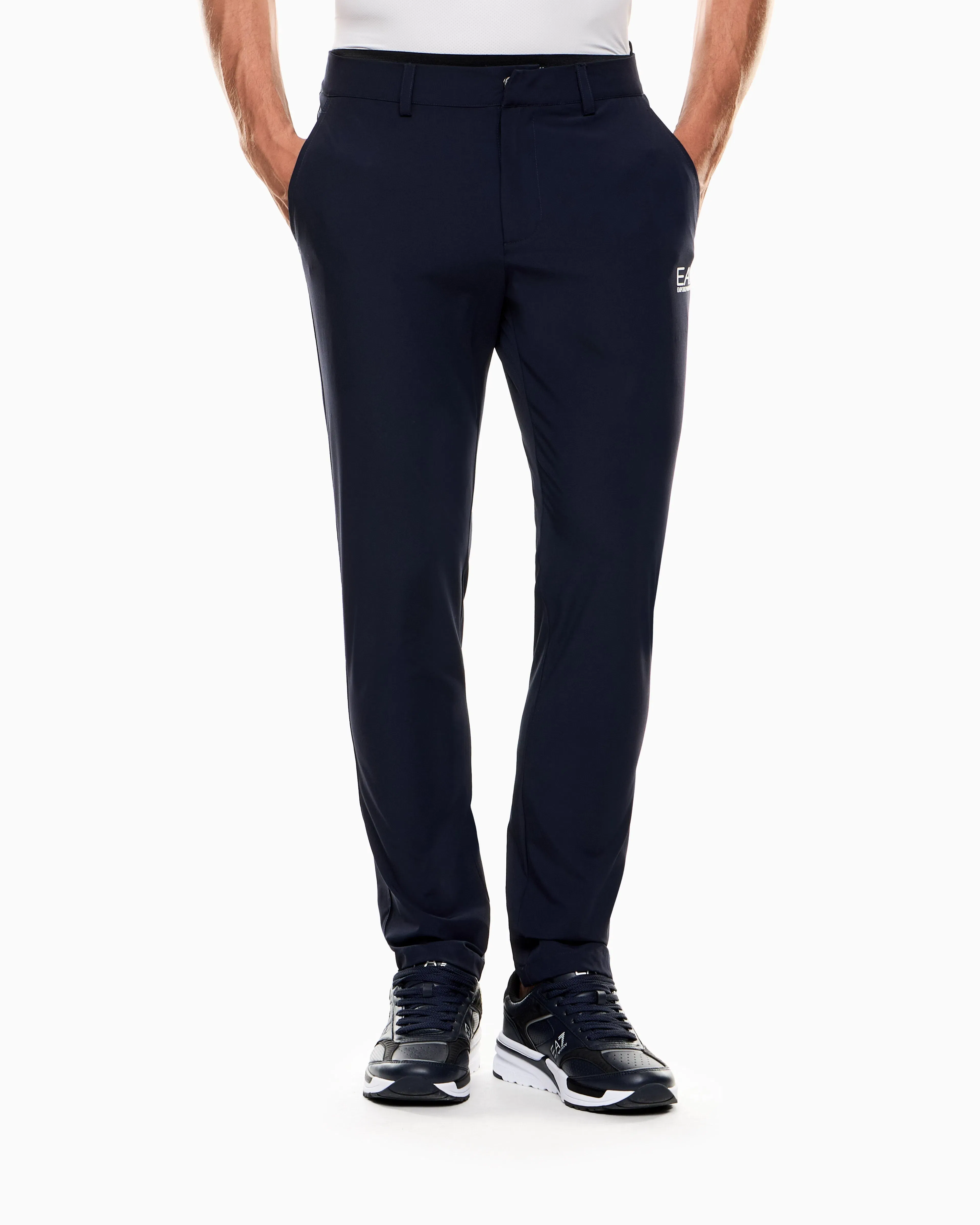 EA7 Ventus trousers in technical fabric with pockets Golf Pro