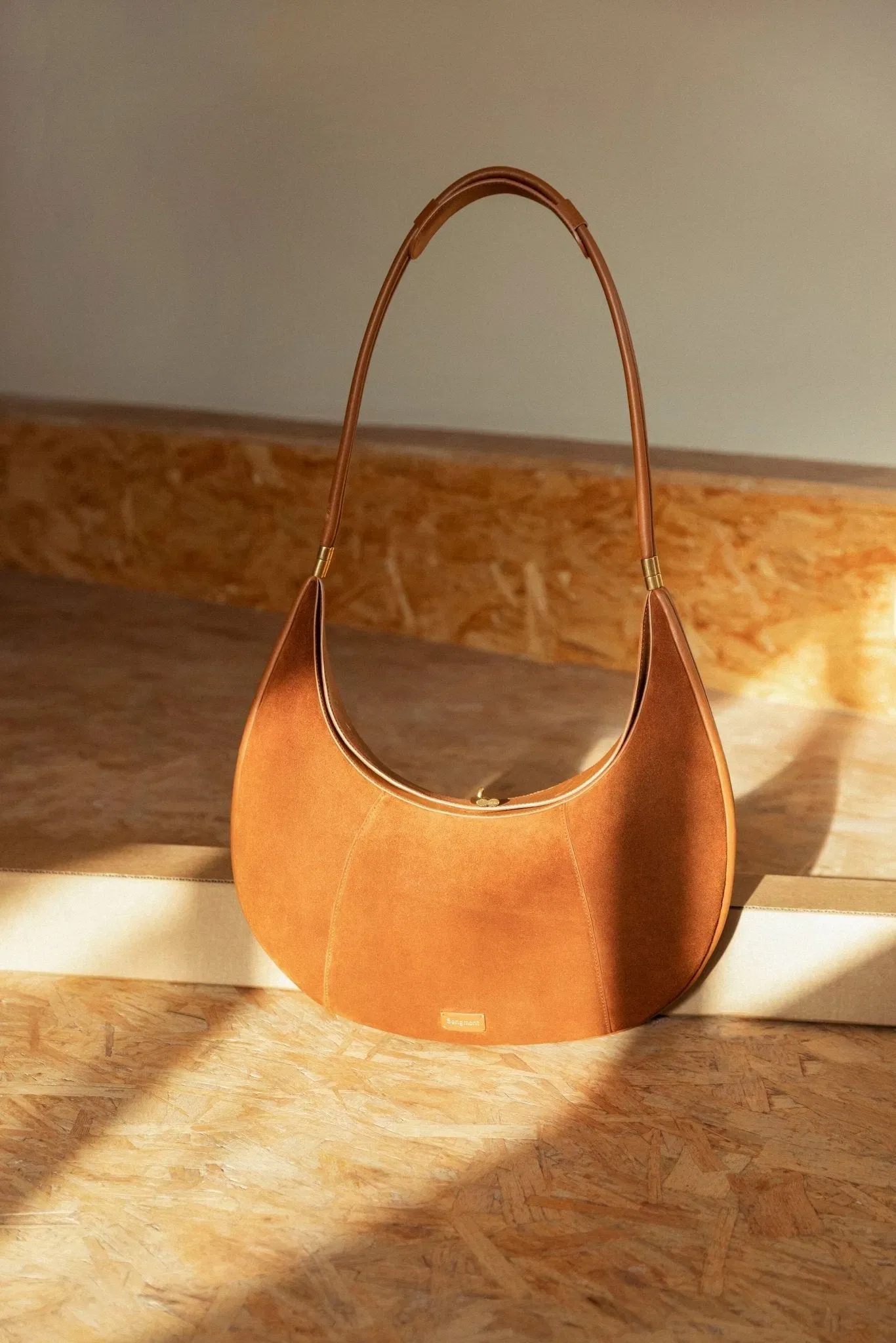 Songmont Extra Large Luna Bag Caramel