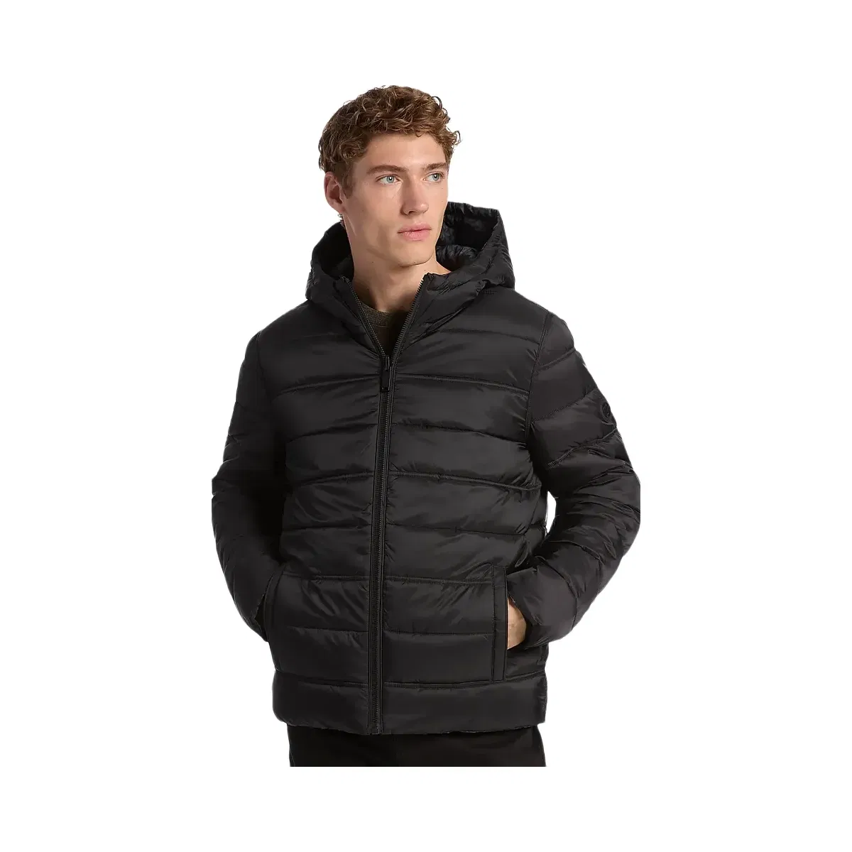 Michael Kors Signature Logo Reversible Jacket Black