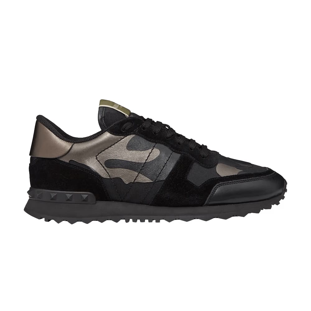 Valentino Rockrunner Camouflage Noir Metallic