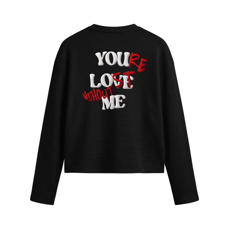 Blacklist First Crush Waffle T-shirt Black