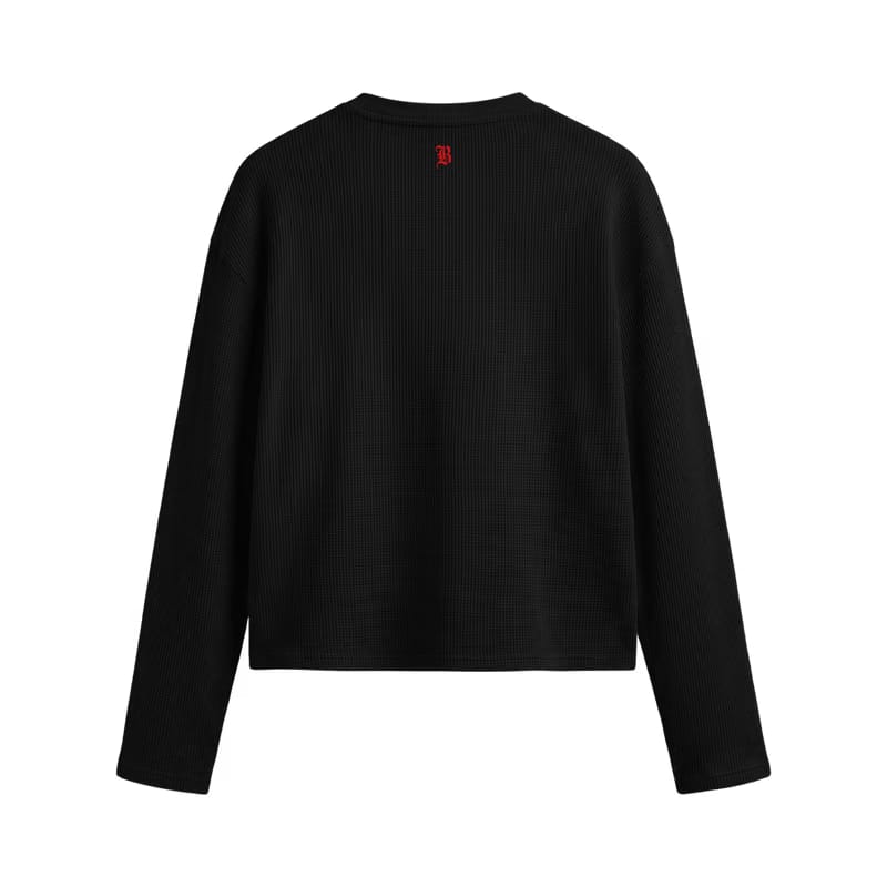 Blacklist Level up Waffle T-shirt Black