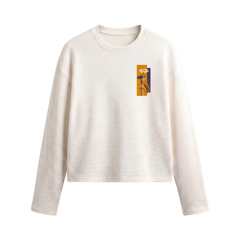 Off Supply Stillness Waffle T-shirt