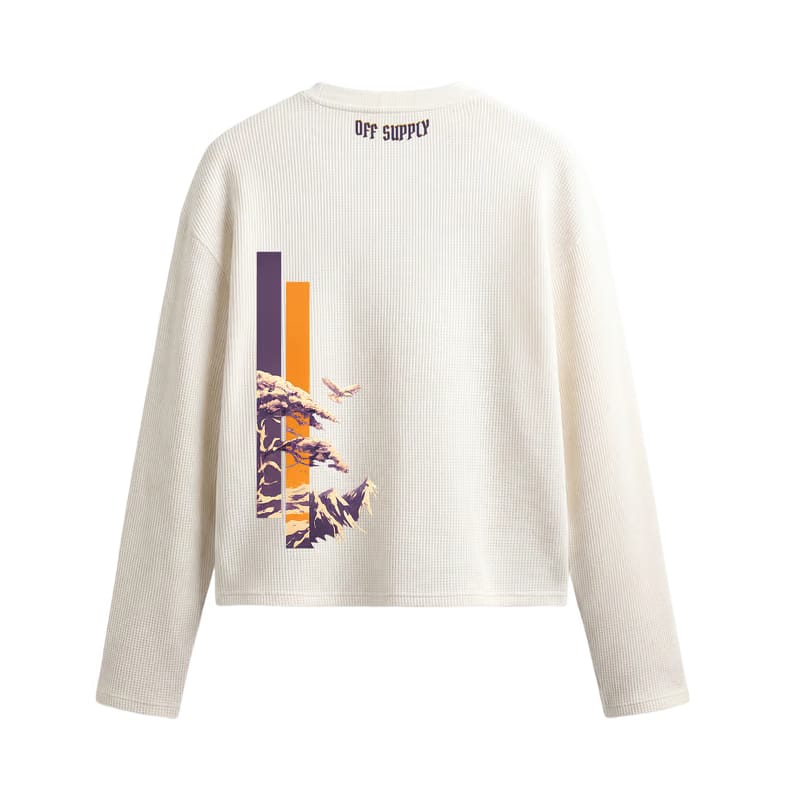 Off Supply Stillness Waffle T-shirt