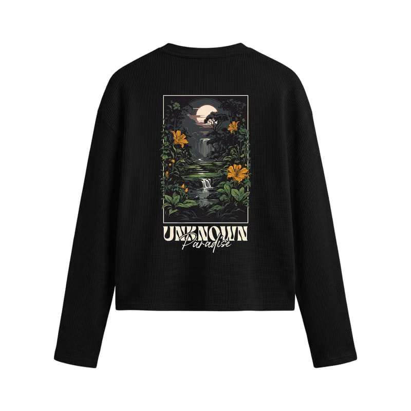 Off Supply Unknown Paradise Waffle T-shirt