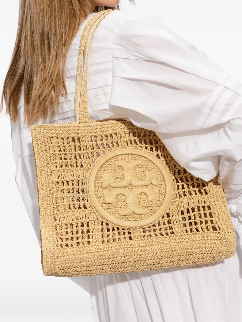 small Ella crochet tote bag