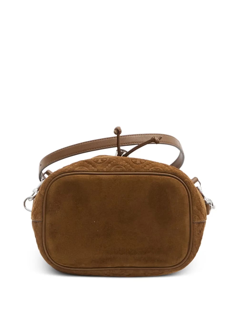 T Monogram suede bucket bag