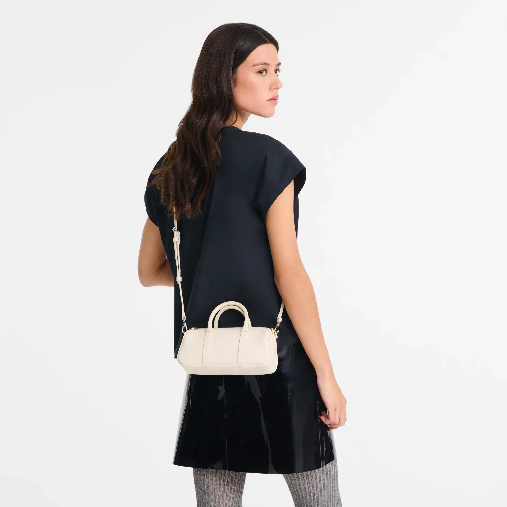 Longchamp Daylong S Handbag Ecru
