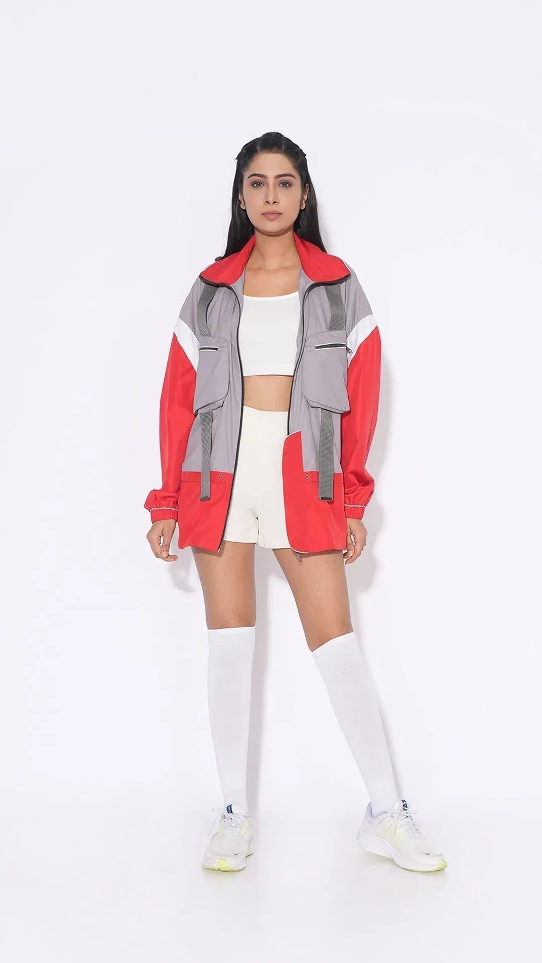 WHITEFIRE UNISEX COLOR BLOCKED JACKET