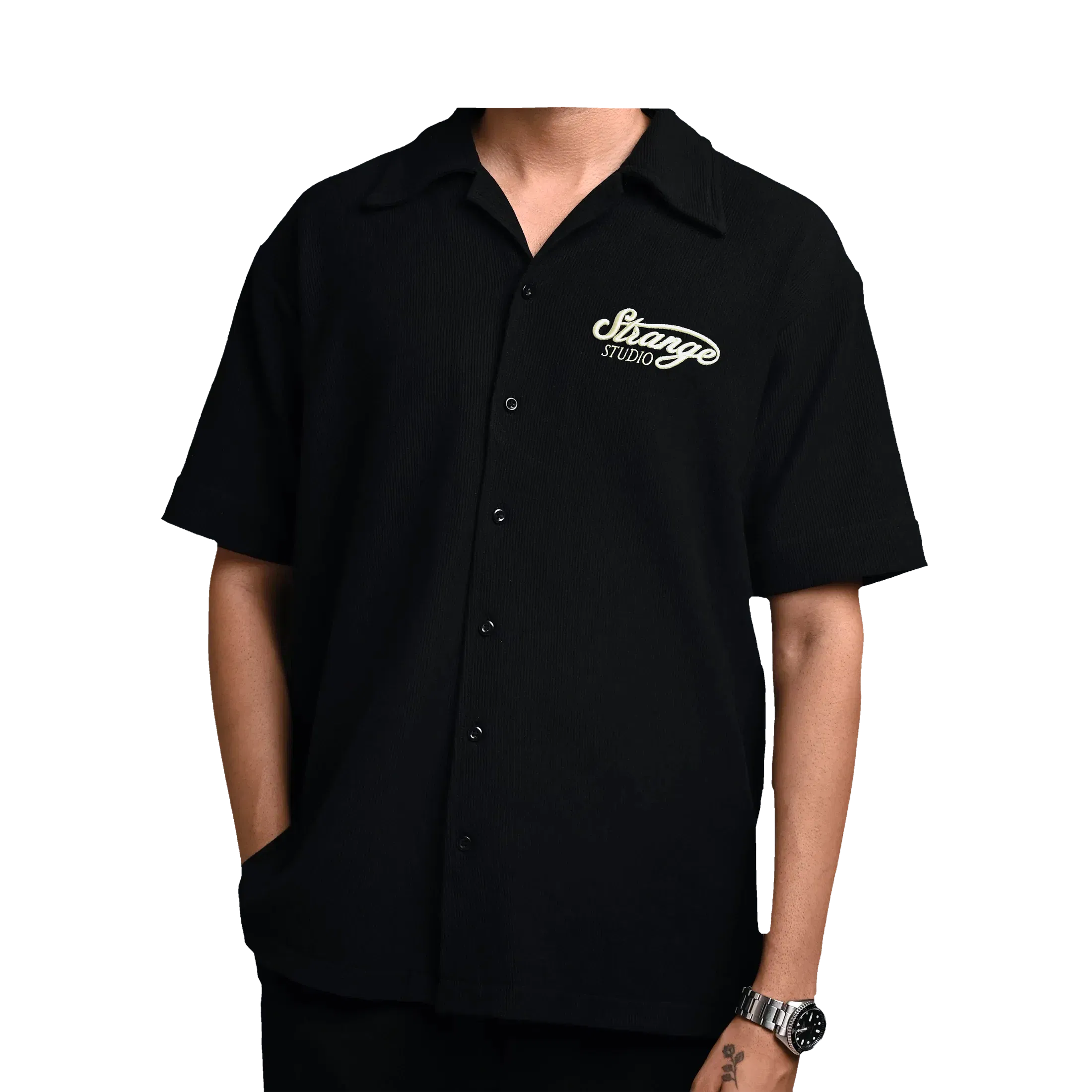 BLACK RESORT SHIRT