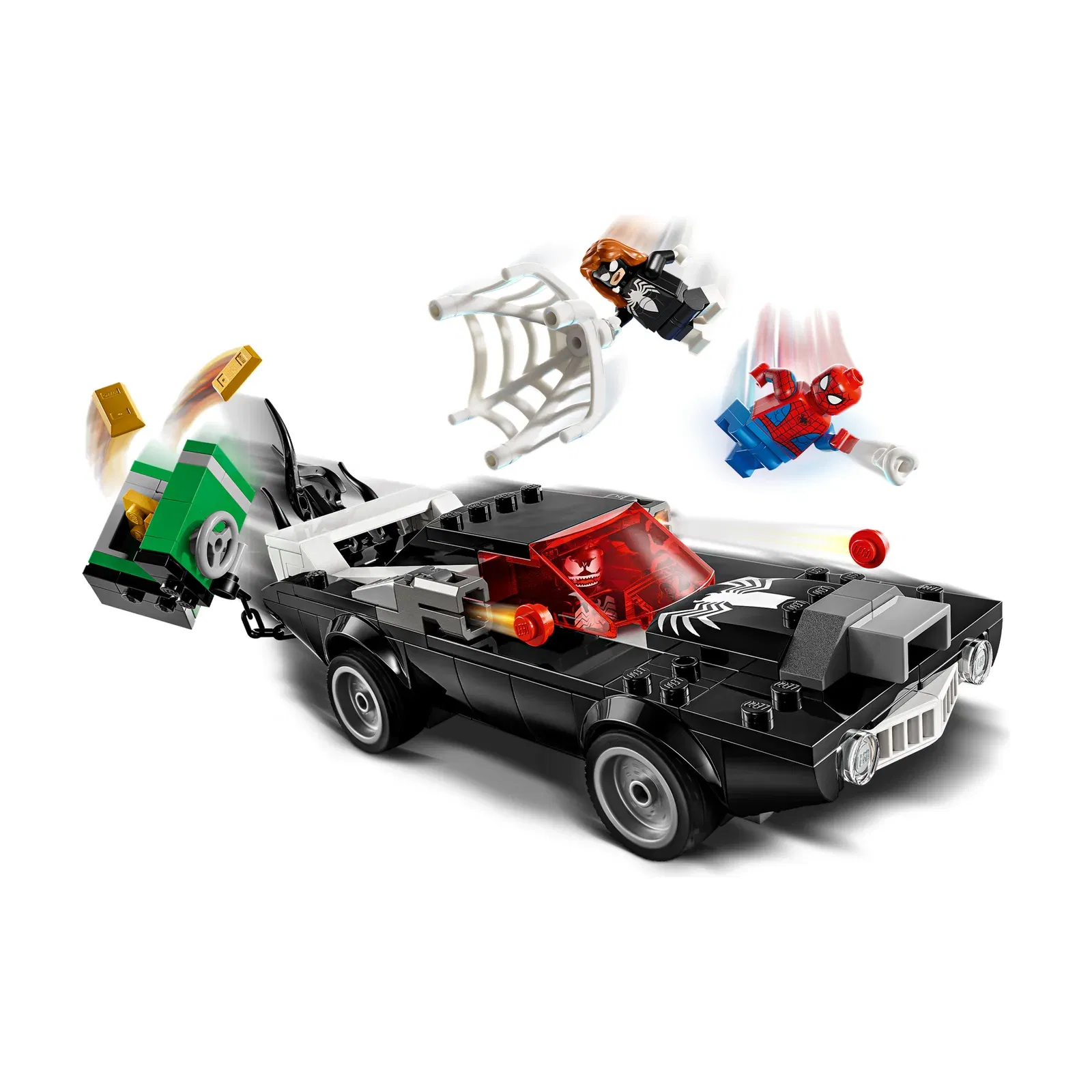 Lego SpiderMan vs Venom Muscle Car