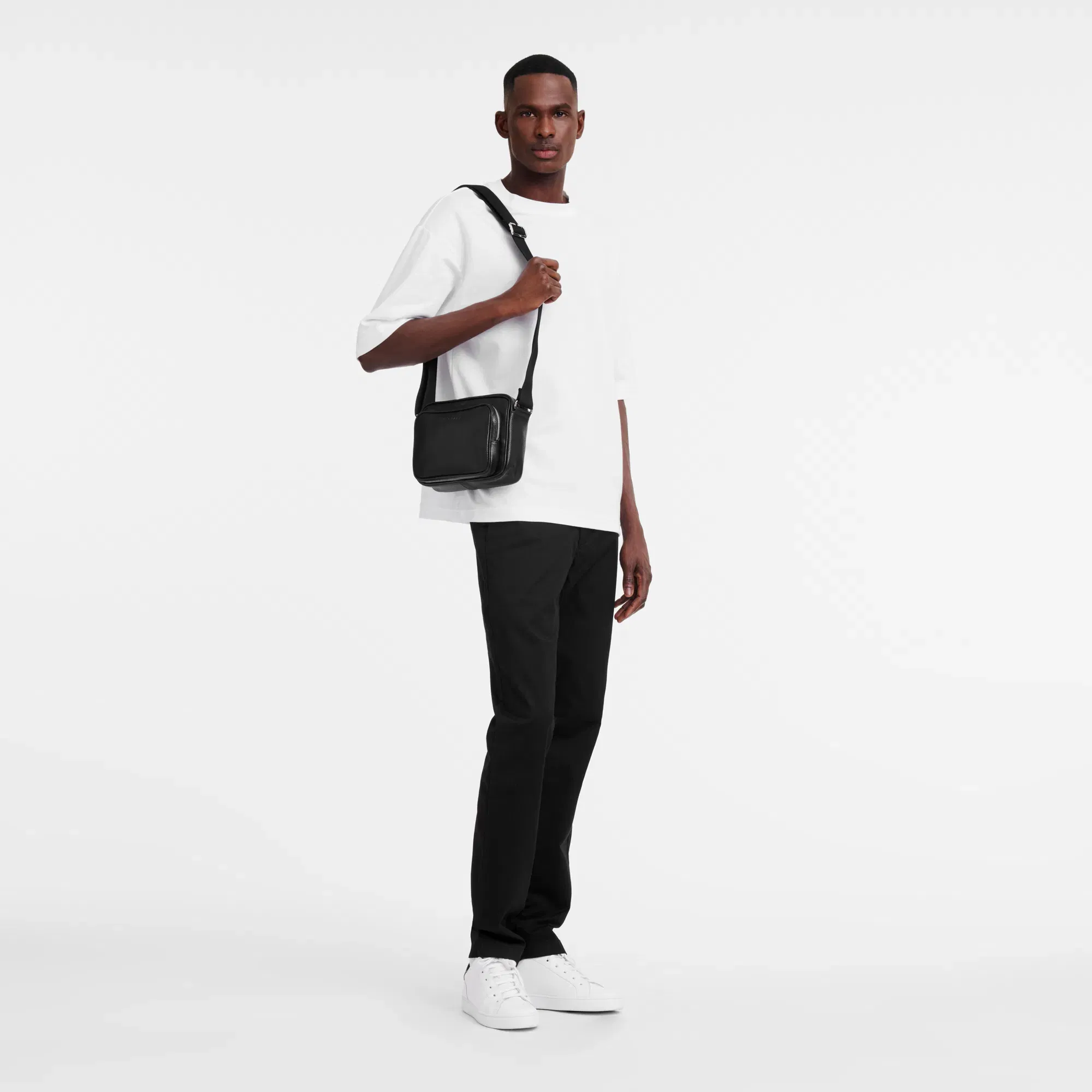 Longchamp Le Foulonné S Camera bag Black