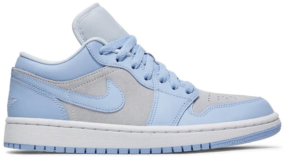 Air Jordan 1 Low Aluminium Football Grey (W)