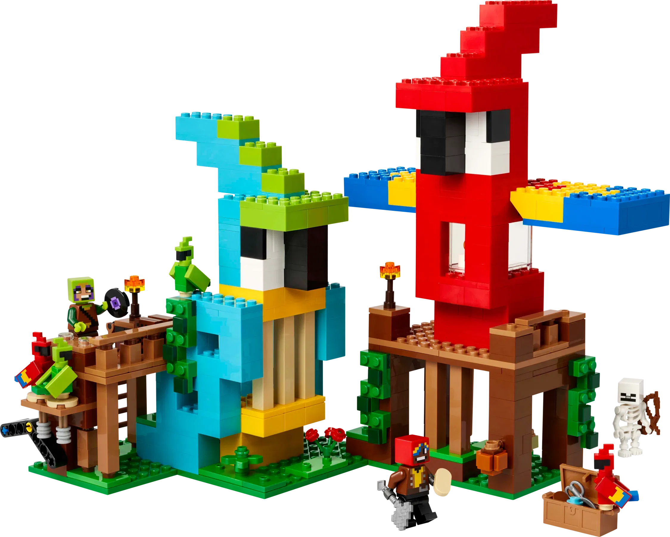 Lego The Parrot Houses