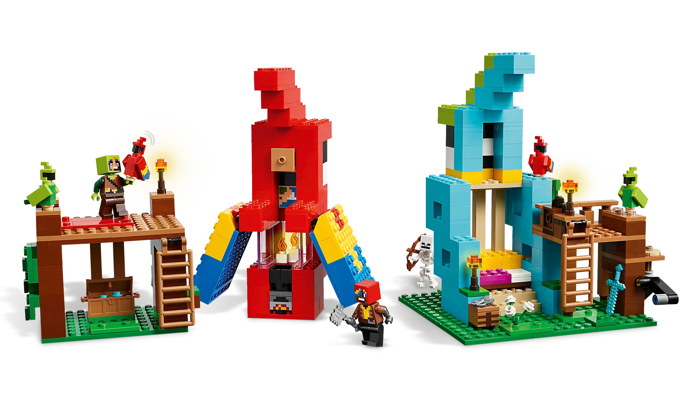 Lego The Parrot Houses