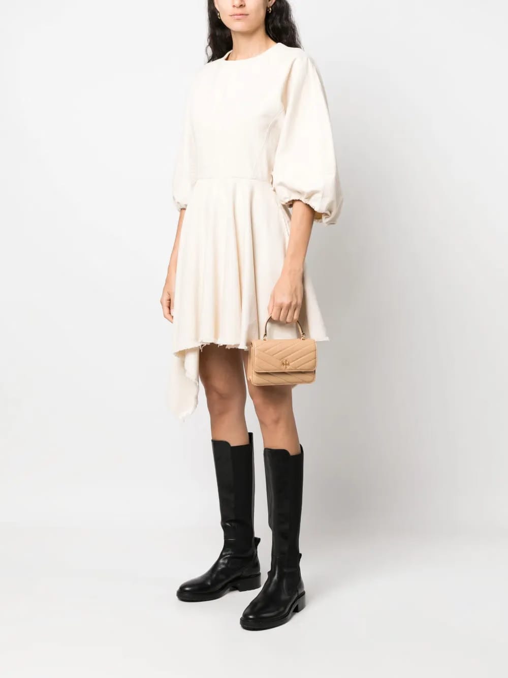 mini Kira Chevron Chain shoulder bag