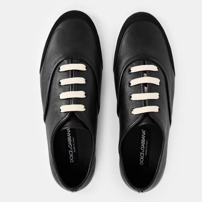 DOLCE AND GABBANA Men's Low Trainers 'Nero/Nero'