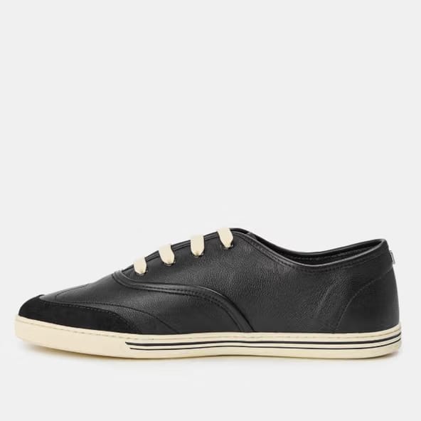 DOLCE AND GABBANA Men's Low Trainers 'Nero/Nero'