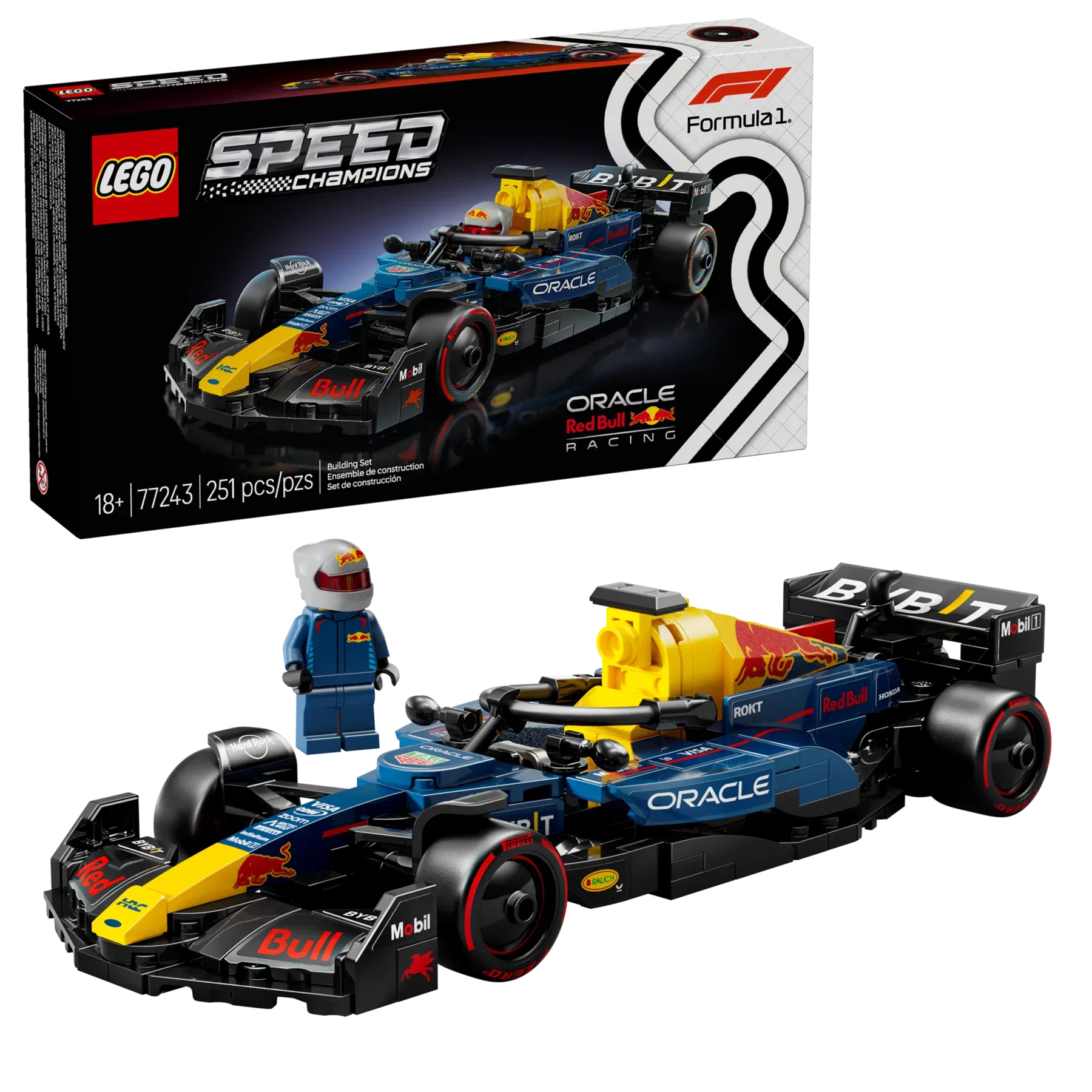 Lego Oracle Red Bull Racing RB20 F1 Race Car