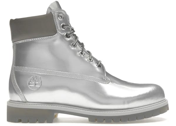 Men's Timberland 6" Premium Boot Veneda Carter Silver