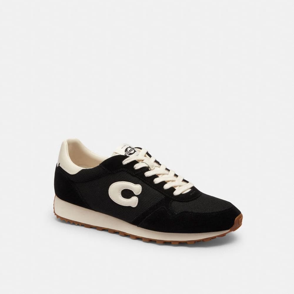 Men's Coach Retro Runner Black Chalk
