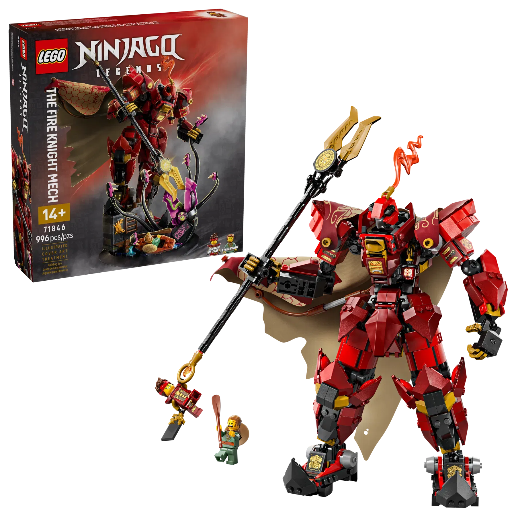 Lego The Fire Knight Mech