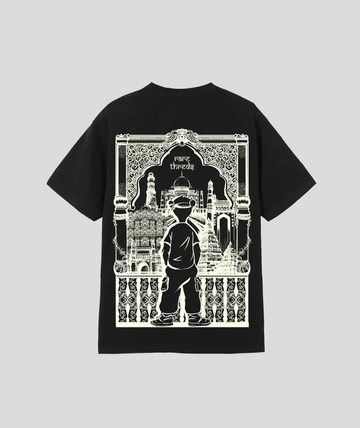 Desi Landmarks Oversized T-Shirt Black