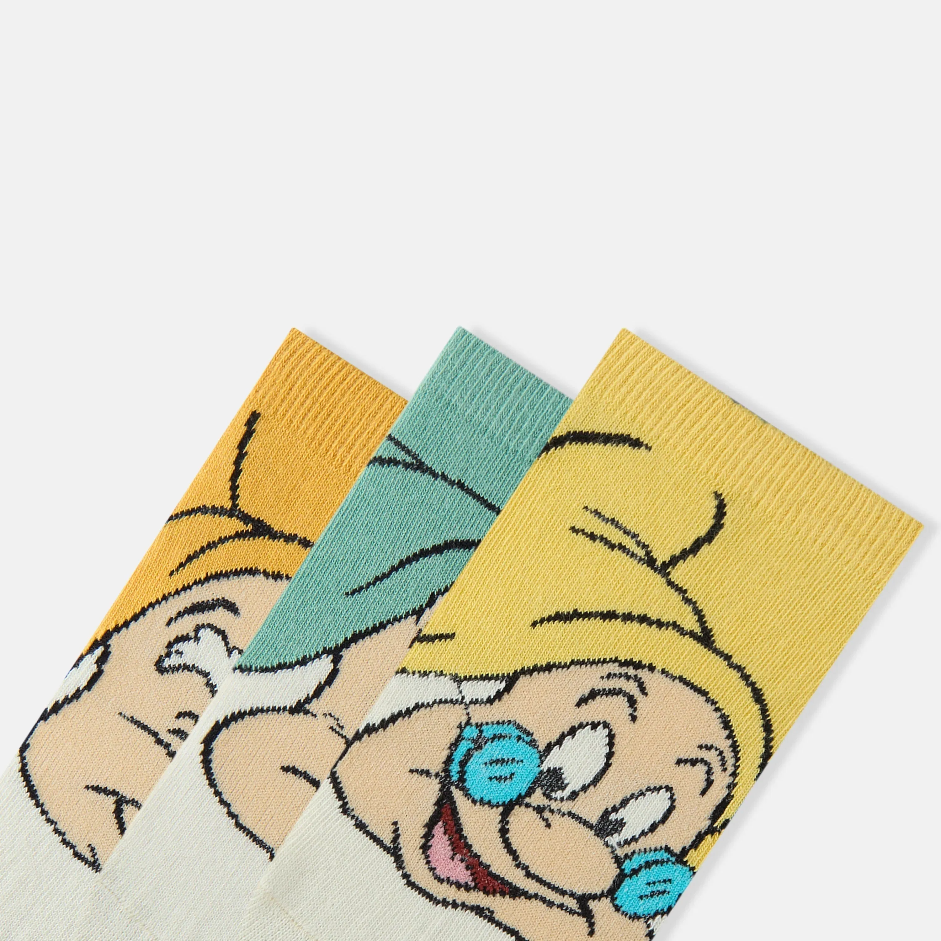 Women's Disney Snow-White Dwarfs Themed Ankle Socks